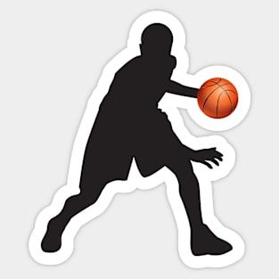 Basketball (in black) Sticker